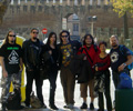 Dani, Serra, Laura, Vasco, Jaime, Paqui, Ricky